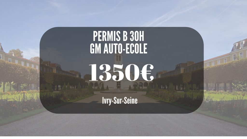 Permis B 30h : 1350€ Au Lieu De 1590€ à GM Auto-école