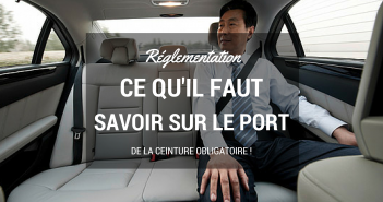 Réglementation : ce qu’il faut savoir sur le port de la ceinture de sécurité Réglementation-ceinture