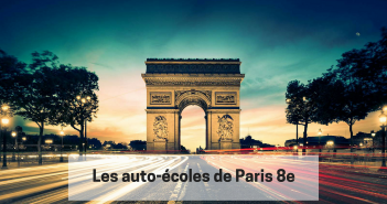 Les auto-écoles de Paris 8e